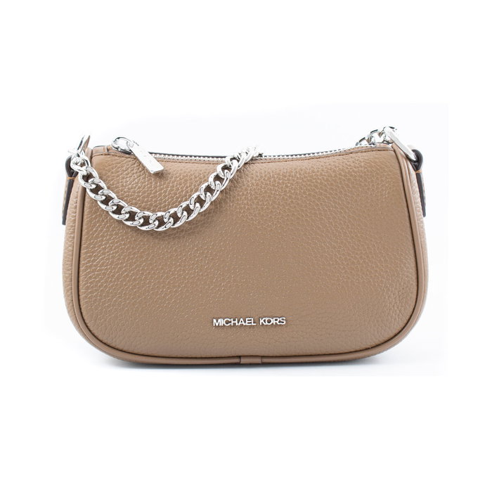 Sac à Bandoulière Michael Kors CARMELA Marron 20 x 12 x 7 cm Sac à Bandoulière Michael Kors CARMELA Marron 20 x 12 x 7 cm
