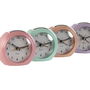 Horloge de table Home ESPRIT Rose Corail Menthe Lila (4 Unités)