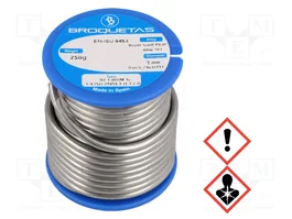 BROQUETAS Étain Sn60Pb40 3mm 250g