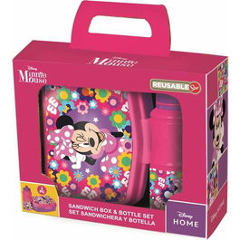 Gamelle avec Gourde Minnie Mouse Bold Florals