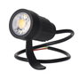 Projecteur LED de jardin sur piquet 5W 3000K Noir mat