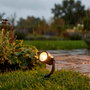 Projecteur LED de jardin sur piquet 5W 3000K Noir mat