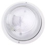 GSC Evolution Aplique de extérieur rond blanc en plastique lisse E27 60W