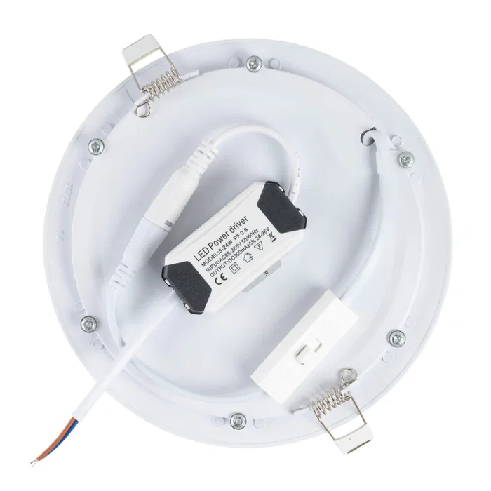 Plaque LED 12W 1200Lm CCT (Tonalité Lumière Réglable) 3000-6000K Circulaire 40.000H [JL-GP-LZ-2-CCT]