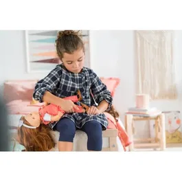 Corolle Ma Corolle Prune - Poupée française personnalisable de 36 cm - Corps souple, cheveux longs, parfum vanille - Jouet pour enfants dès 4 ans