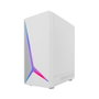 Coolbox Boîtier PC Gaming GA450 Star ARGB ATX Noir avec Vitre Trempée