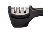 KINVARA Set de 5 Couteaux avec Aiguiseur Noir
