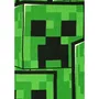 Minecraft Plaid polaire licencié à motif personnage, 100 x 140 cm, pour canapé, lit ou décoration intérieure