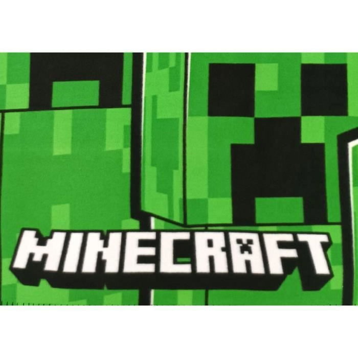 Minecraft Plaid Polaire 100 x 140 cm Minecraft Plaid Polaire 100 x 140 cm