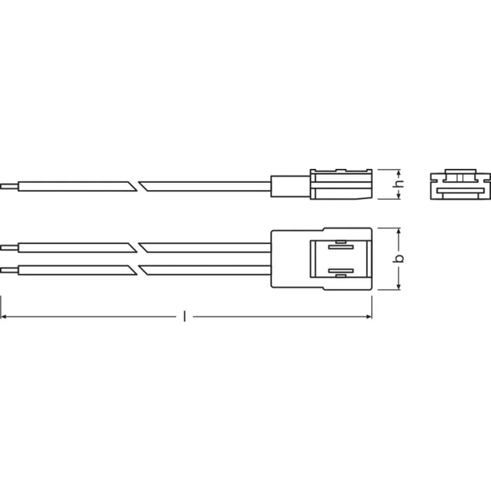 LVE LVE-4058075727403 Conecteurs pour tiras de LED, installation sans outils pour éclairage intérieur LVE LVE-4058075727403 Conecteurs pour tiras de LED, installation sans outils pour éclairage intérieur
