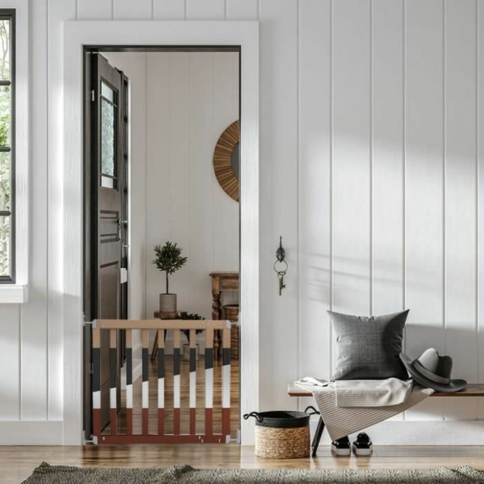 Barrière de sécurité Ingenuity Marron 76-91 cm Barrière de sécurité Ingenuity Marron 76-91 cm