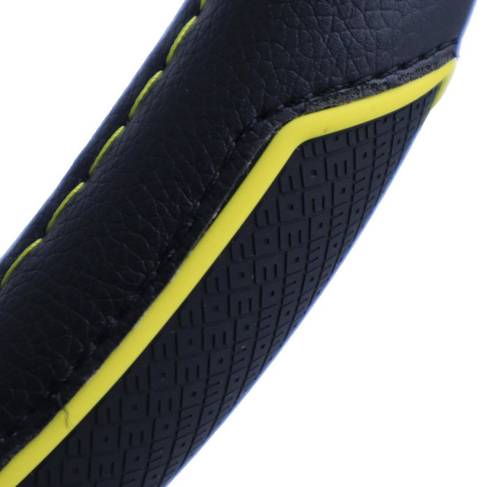 MOMO Housse De Volant Momo Fast Black-Yellow MOMLSWC0FASBY M 38-39 cm Polyuréthane Style Sportif
