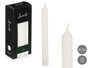 Acorde Set de 6 Cirios Blancs 15 cm (diam. 2 x 15 cm) 6 heures Cire Parafine (Set de 12)