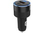 Sandberg Chargeur Allume-Cigare 3-en-1 130W avec USB-C PD 100W, Recharge Rapide pour Smartphone, Tablette et PC