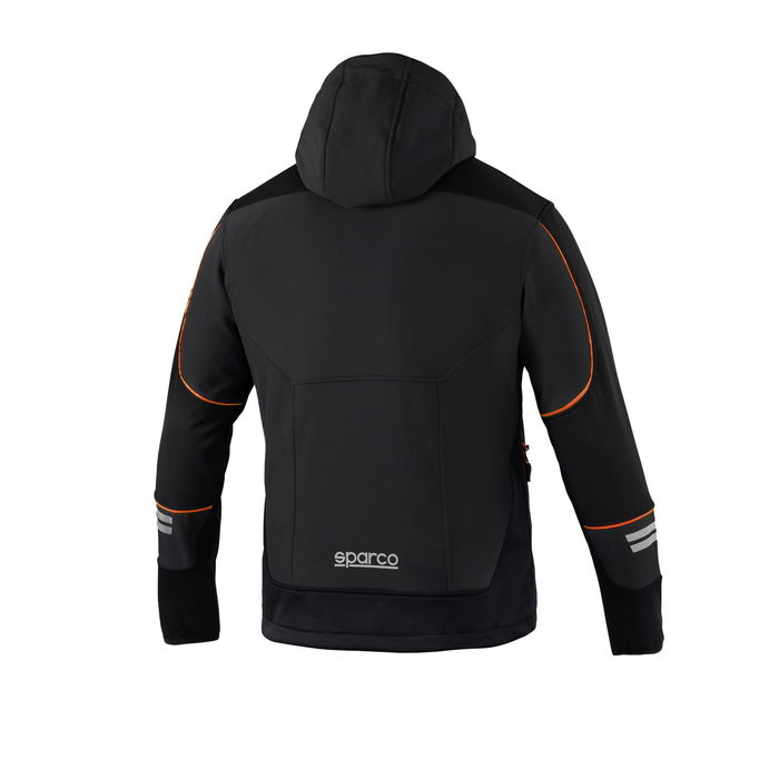 Sparco Veste Tech Soft-Shell Taille L Noir-Orange S02412NRAF3L