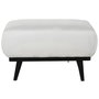 Banquette DKD Home Decor Blanc Noir 70 x 50 x 42 cm