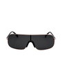 Polaroid PLD 6222/S J5G Lunettes de Soleil Masque Acier Inoxydable Polarisé Catégorie 3 UV400 140 mm