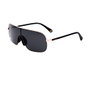 Polaroid PLD 6222/S J5G Lunettes de Soleil Masque Acier Inoxydable Polarisé Catégorie 3 UV400 140 mm