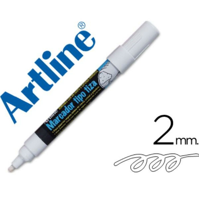 Artline EPW-4-BL Marqueur pour tableau blanc Blanc, 2 mm