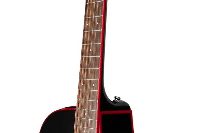 Takamine GF49 E/A FX Cutaway Guitare Électro-Acoustique Noir Cosmique Perle Takamine GF49 E/A FX Cutaway Guitare Électro-Acoustique Noir Cosmique Perle