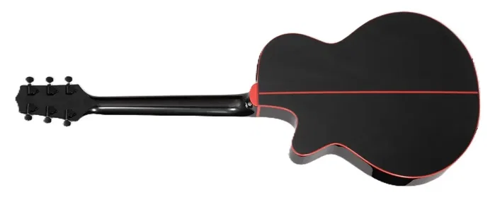 Takamine GF49 E/A FX Cutaway Guitare Électro-Acoustique Noir Cosmique Perle Takamine GF49 E/A FX Cutaway Guitare Électro-Acoustique Noir Cosmique Perle