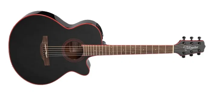 Takamine GF49 E/A FX Cutaway Guitare Électro-Acoustique Noir Cosmique Perle Takamine GF49 E/A FX Cutaway Guitare Électro-Acoustique Noir Cosmique Perle