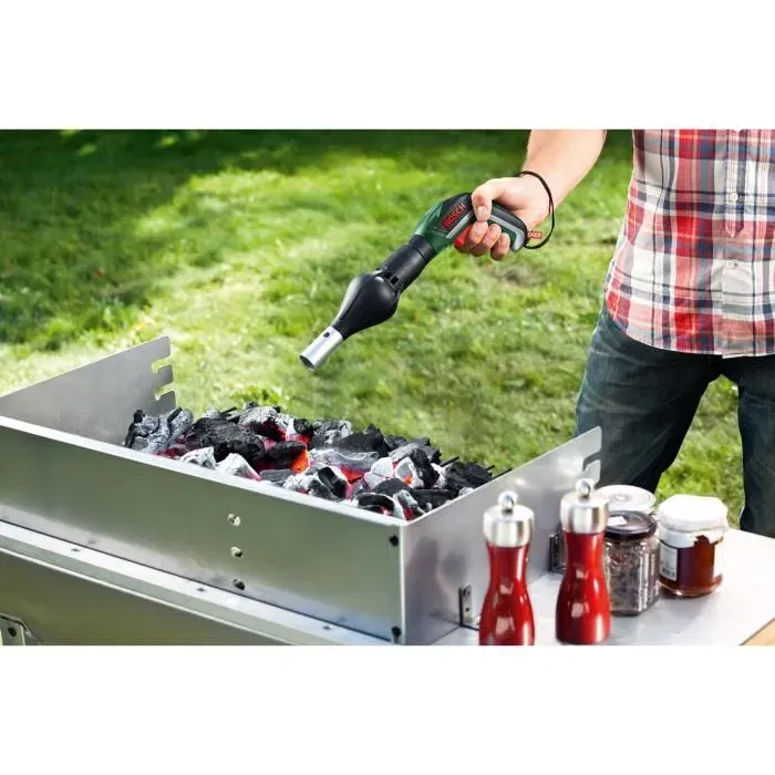 Bosch - Adaptateur raviveur de braises pour barbecue - Accessoire pour visseuse sans fil IXO