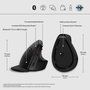 HP Souris verticale ergonomique sans fil 925 avec récepteur USB intégré et repose-poignet magnétique - Confort professionnel