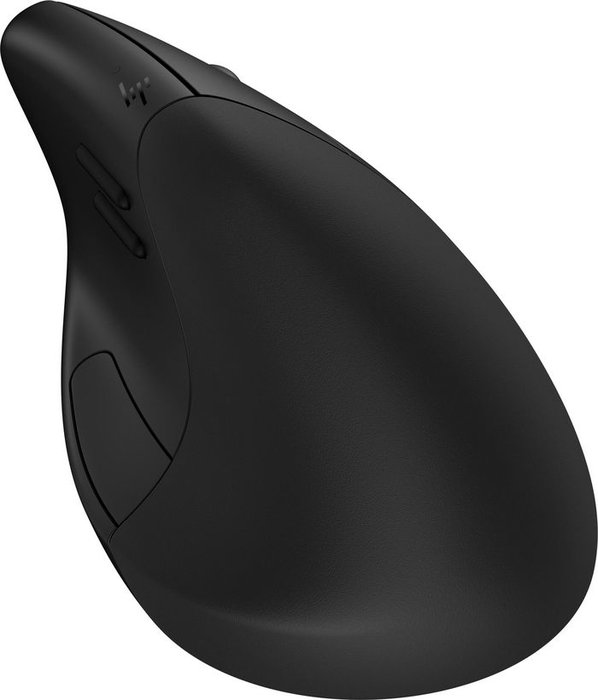 HP Souris verticale ergonomique sans fil 925 avec récepteur USB intégré et repose-poignet magnétique - Confort professionnel