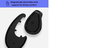 HP Souris verticale ergonomique sans fil 925 avec récepteur USB intégré et repose-poignet magnétique - Confort professionnel
