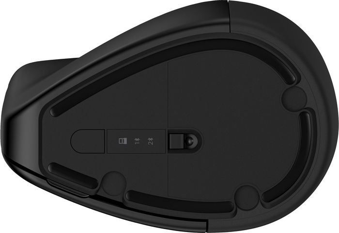 HP Souris verticale ergonomique sans fil 925 avec récepteur USB intégré et repose-poignet magnétique - Confort professionnel