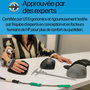HP Souris verticale ergonomique sans fil 925 avec récepteur USB intégré et repose-poignet magnétique - Confort professionnel