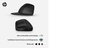 HP Souris verticale ergonomique sans fil 925 avec récepteur USB intégré et repose-poignet magnétique - Confort professionnel