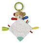 Clementoni Doudou Couverture Porte-sucette Peluche Ourson Doux - Transformable - Dimensions 18x25x6 cm