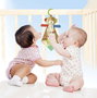 Clementoni Doudou Couverture Porte-sucette Peluche Ourson Doux - Transformable - Dimensions 18x25x6 cm