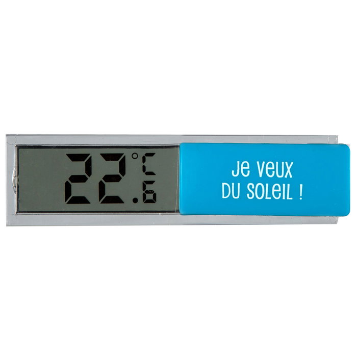 Je cherche une Idee Thermomètre d'intérieur en plastique