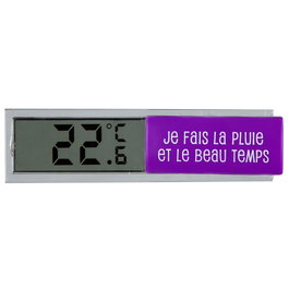 Je cherche une Idee Thermomètre d'intérieur en plastique
