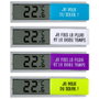 Je cherche une Idee Thermomètre d'intérieur en plastique