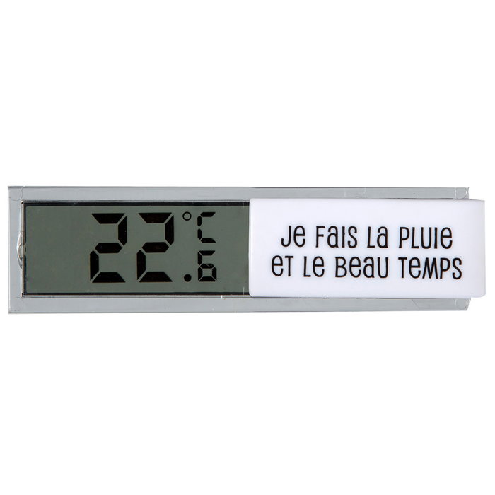 Je cherche une Idee Thermomètre d'intérieur en plastique