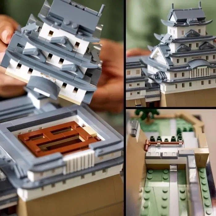 LEGO Architecture 21060 Kit de Construction Le Château d'Himeji - Maquette pour Adultes et Fans de Culture Japonaise - 21060