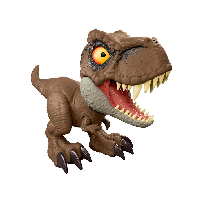 MATTEL Jurassic World Figurine T-Rex Roar Command Parlant - Jouet Dinosaure avec Attaque et Rugissement - Compatible Anglais, Français, Allemand MATTEL Jurassic World Figurine T-Rex Roar Command Parlant - Jouet Dinosaure avec Attaque et Rugissement - Compatible Anglais, Français, Allemand