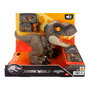 MATTEL Jurassic World Figurine T-Rex Roar Command Parlant - Jouet Dinosaure avec Attaque et Rugissement - Compatible Anglais, Français, Allemand