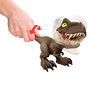MATTEL Jurassic World Figurine T-Rex Roar Command Parlant - Jouet Dinosaure avec Attaque et Rugissement - Compatible Anglais, Français, Allemand