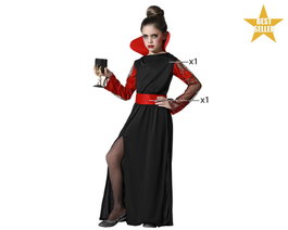 Déguisement Vampiresse Fille avec Manches Transparentes
