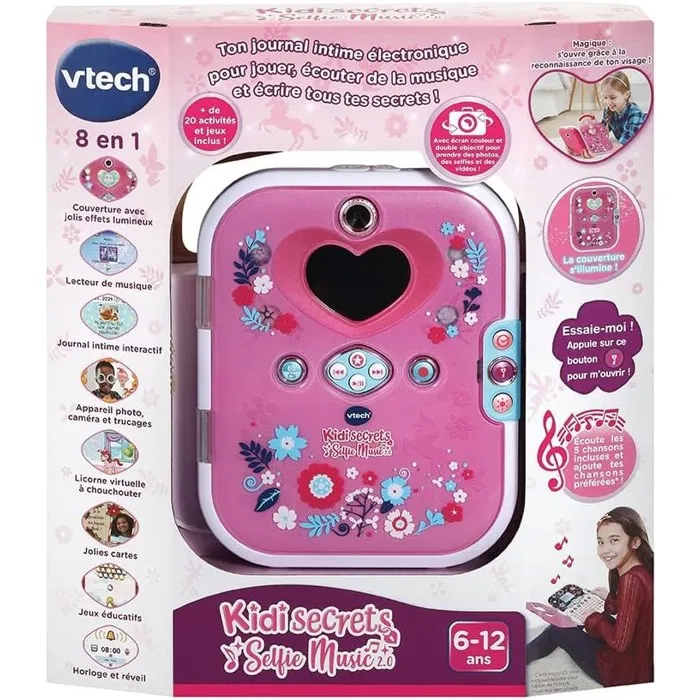 Vtech Kidisecrets Selfie Music 2.0 Rose