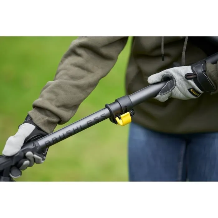 Stanley Fatmax Coupe-bordure électrique sans fil SFMCSTB933B-XJ, Moteur Brushless 18V, Longueur de coupe 33 cm