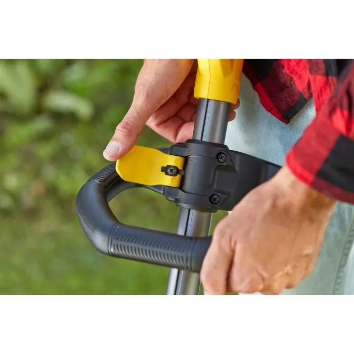 Stanley Fatmax Coupe-bordure électrique sans fil SFMCSTB933B-XJ, Moteur Brushless 18V, Longueur de coupe 33 cm