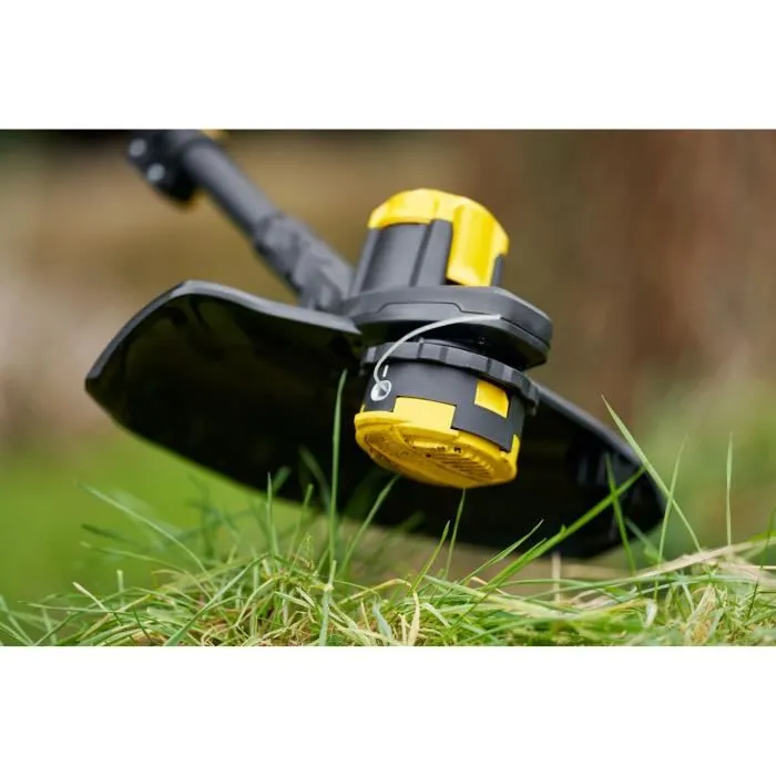 Stanley Fatmax Coupe-bordure électrique sans fil SFMCSTB933B-XJ, Moteur Brushless 18V, Longueur de coupe 33 cm