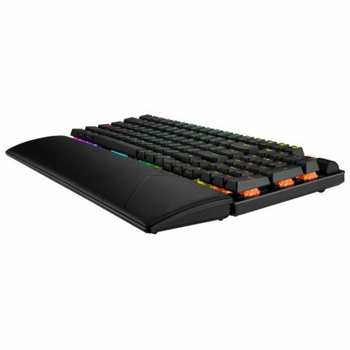 Clavier pour jeu Asus ROG Strix Scope II 96 Espagnol Qwerty Noir Clavier pour jeu Asus ROG Strix Scope II 96 Espagnol Qwerty Noir