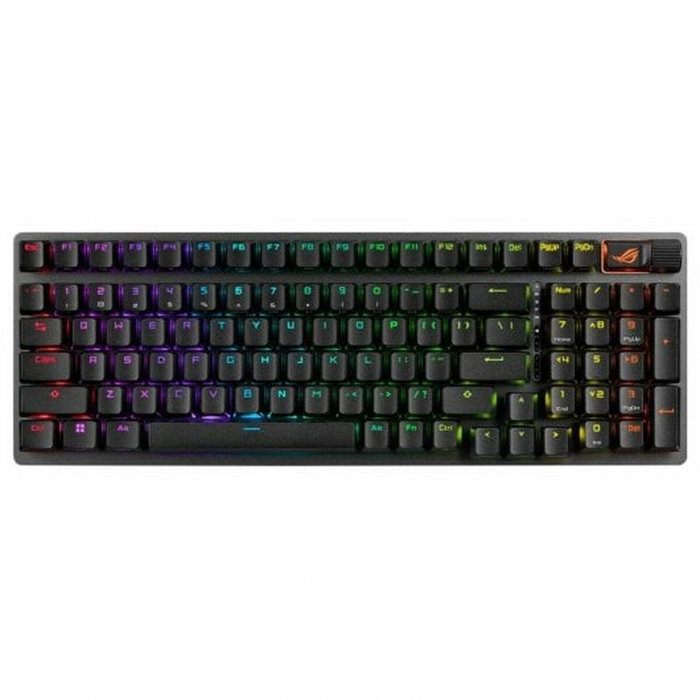 Clavier pour jeu Asus ROG Strix Scope II 96 Espagnol Qwerty Noir Clavier pour jeu Asus ROG Strix Scope II 96 Espagnol Qwerty Noir